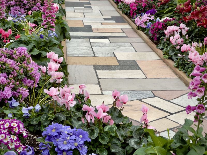 Colored Paving
