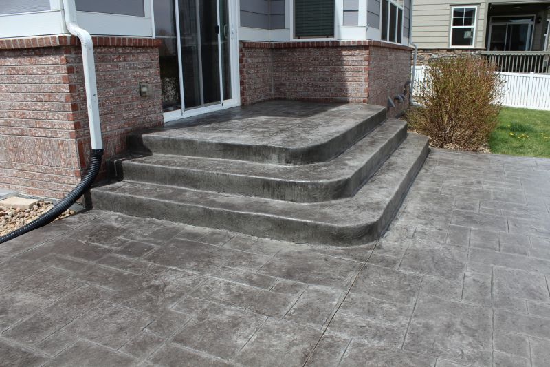 Concrete Patio Stamping